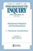 Attachment Research and Psychoanalysis