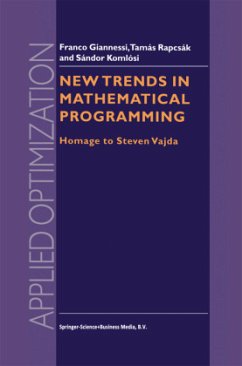 New Trends in Mathematical Programming - Giannessi