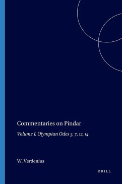 Commentaries on Pindar - Verdenius, W J