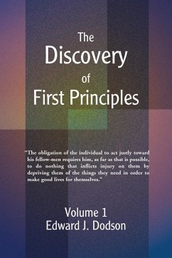 The Discovery of First Principles - Dodson, Edward J.