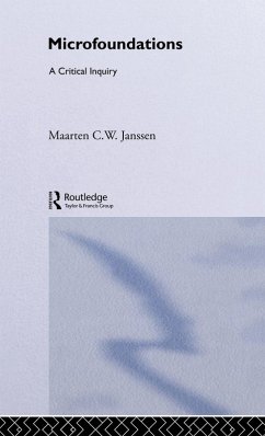 Microfoundations - Janssen, Maarten