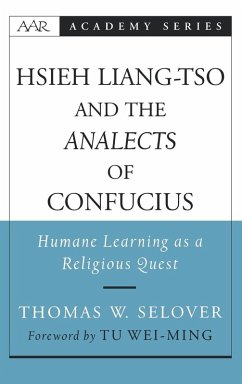 Cover Hsieh Liang-TSO and the Analects of Confucius