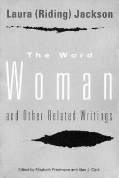 The Word Woman and Other Related Writings - Friedmann, Elizabeth; Jackson