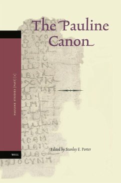 The Pauline Canon - Porter, Stanley E. (ed.)