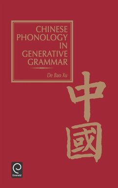 Cover Chinese Phonology in Generative Grammar