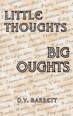 Little Thoughts, Big Thoughts - Barrett, D. V.