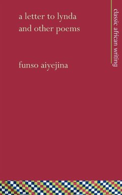 A Letter to Lynda, and Other Poems - Aiyejina, Funso