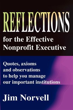 Reflections for the Effective Nonprofit Executive - Norvell, Jim