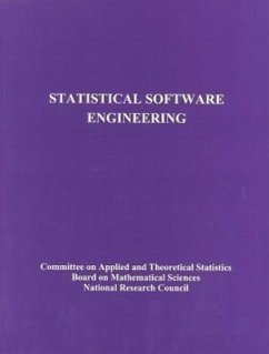 Statistical Software Engineering - National Research Council; Division on Engineering and Physical Sciences; Commission on Physical Sciences Mathematics and Applications; Panel on Statistical Methods in Software Engineering