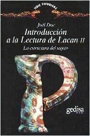 Introducción a la lectura de Lacan II : la estructura del sujeto - Dor, Joël