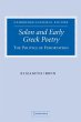Solon and Early Greek Poetry - Bild 1