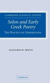 Solon and Early Greek Poetry