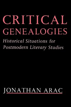 Critical Genealogies - Arac, Jonathan