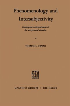 Phenomenology and Intersubjectivity - Owens, T. S.