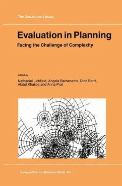 Evaluation in Planning - Lichfield, Nathaniel / Barbanente, Angela / Borri, Dino / Khakee, Abdul / Prat, Anna (Hgg.)