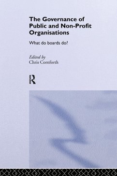 The Governance of Public and Non-Profit Organizations - Cornforth, Chris (ed.)