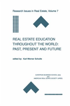 Real Estate Education Throughout the World: Past, Present and Future - Schulte, Karl-Werner