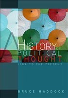 A History of Political Thought - Haddock, Bruce