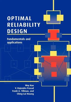 Optimal Reliability Design - Kuo, Way; Prasad, V. Rajendra; Tillman, Frank A.