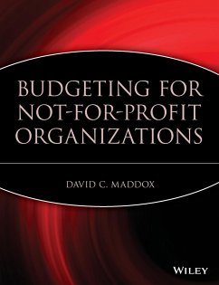 Budgeting for Not-For-Profit Organizations - Maddox, David C