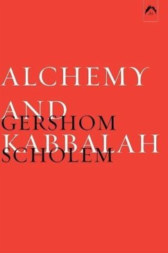 Alchemy and Kabbalah - Scholem, Gershom