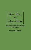 Free Press V. Fair Trial