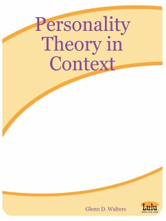Personality Theory in Context - Walters, Glenn D.