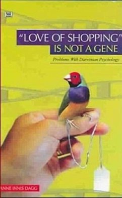 Cover Love Of Shopping Is Not A Gene