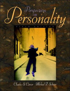 Perspectives in Personality. International Edition - Carver, Charles S./Michael F. Scheier