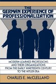 The German Experience of Professionalization