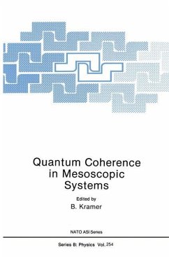 Quantum Coherence in Mesoscopic Systems - Kramer, B. (Hrsg.)