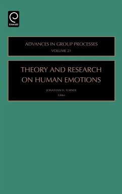 Theory and Research on Human Emotions - Turner, Jonathan H. (ed.)