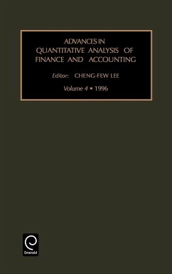 Advances in quantitative analysis of finance and accounting