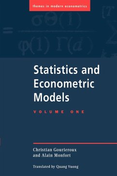 Statistics and Econometric Models - Gourieroux, Christian