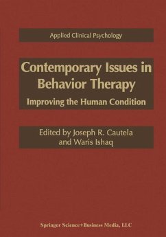 Contemporary Issues in Behavior Therapy - Cautela