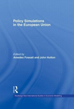 Policy Simulations in the European Union - Hutton, John (ed.)