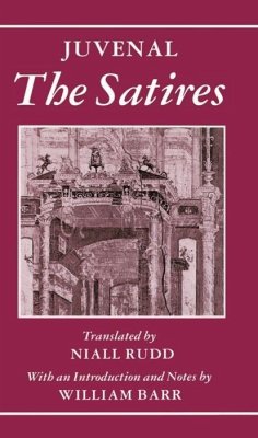 The Satires - Juvenal; Rudd, Niall