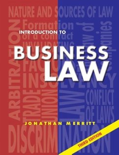 Introduction to Business Law 3rd Ed - Merritt, J. G.; Merritt, Jonathan