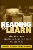 Reading to Learn: Lessons from Exemplary Fourth-Grade Classrooms