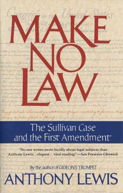 Make No Law - Lewis, Anthony