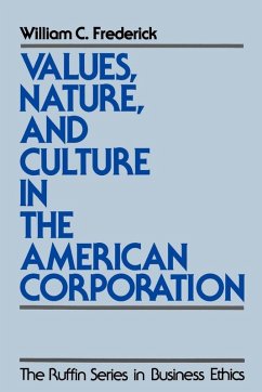 Cover Values, Nature, and Culture in the American Corporation
