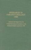 Research in Parapsychology 1980: Abstracts and Papers from the Twenty-Third Annual Convention of the Parapsychological Association, 1980