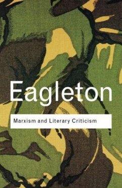 Marxism and Literary Criticism - Eagleton, Terry