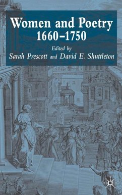 Women and Poetry 1660-1750 - Prescott, Sarah