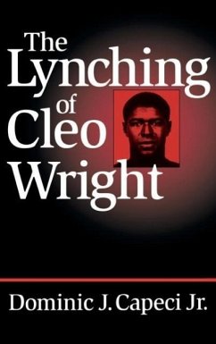 Lynching of Cleo Wright - Capeci, Dominic J.