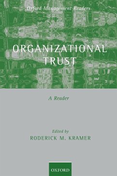 Organizational Trust - Kramer, Roderick M. (ed.)