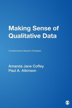 Making Sense of Qualitative Data - Coffey, Amanda Jane; Atkinson, Paul A.