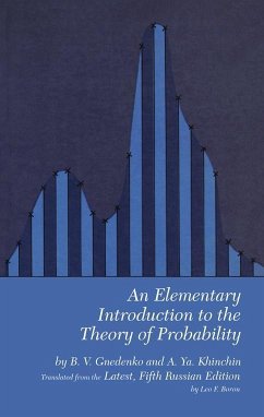 An Elementary Introduction to the Theory of Probability - Gnedenko, B. V.