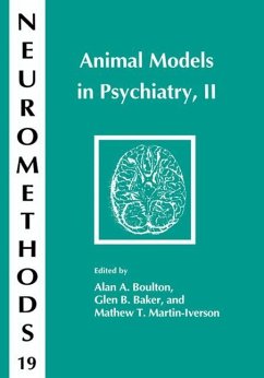 Animal Models in Psychiatry, II - Boulton, Alan A. / Baker, Glen B. / Martin-Iverson, Mathew T. (eds.)