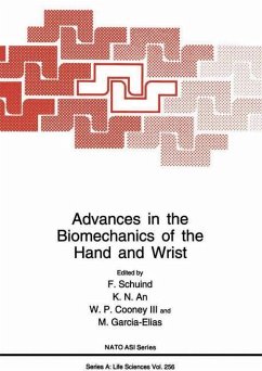 Advances in the Biomechanics of the Hand and Wrist - Schuind, F. / An, K.N. / Cooney III, W.P. / Garcia-Elias, M. (Hgg.)